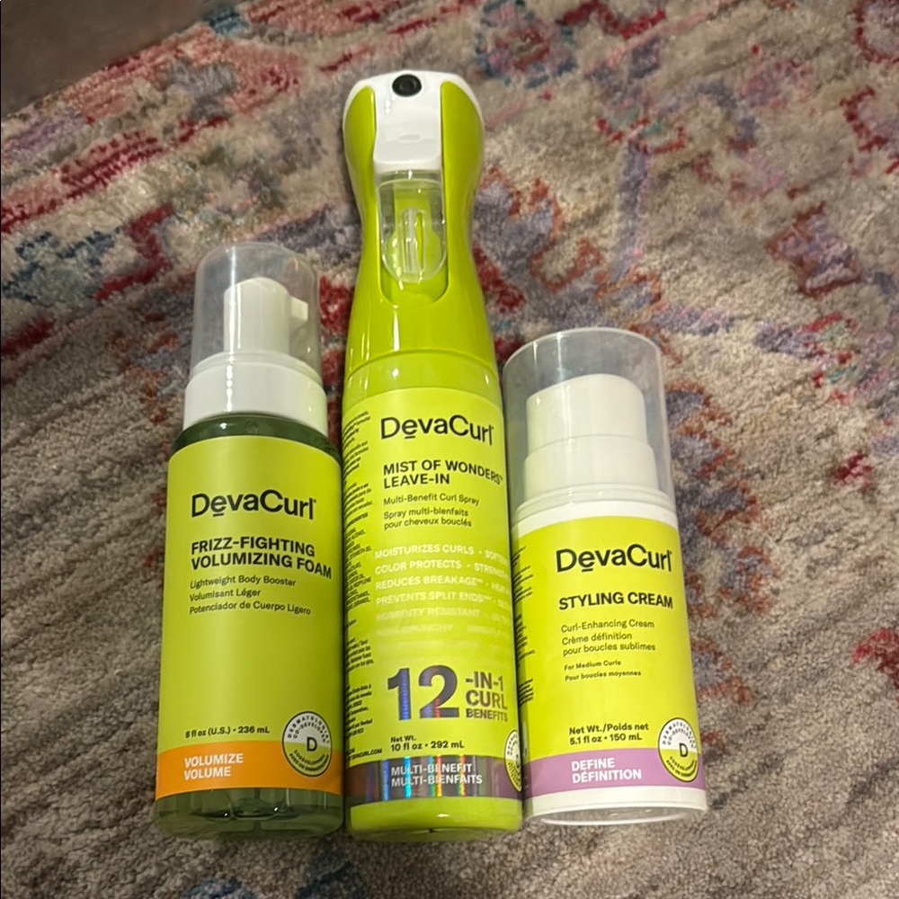 Devacurl products